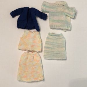 Hand Knit 11 inch Doll Clothes